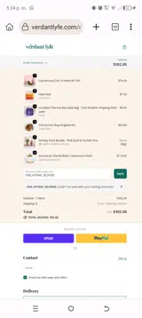 ONE_ATOMIC_BLONDE coupon verification screenshot
