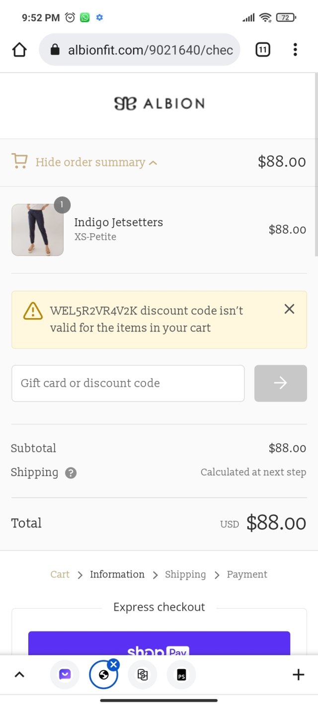 Veriheal checkout page showing Veriheal coupon code box | Screenshot taken by SimplyCodes community member on Apr 3, 2023