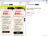 FF99443 coupon verification screenshot