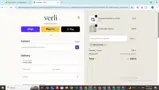 Verli coupon verification screenshot