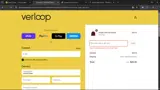 Verloop coupon verification screenshot