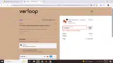 Verloop coupon verification screenshot