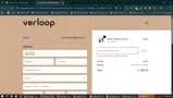 Verloop coupon verification screenshot