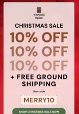 MERRY10 coupon verification screenshot