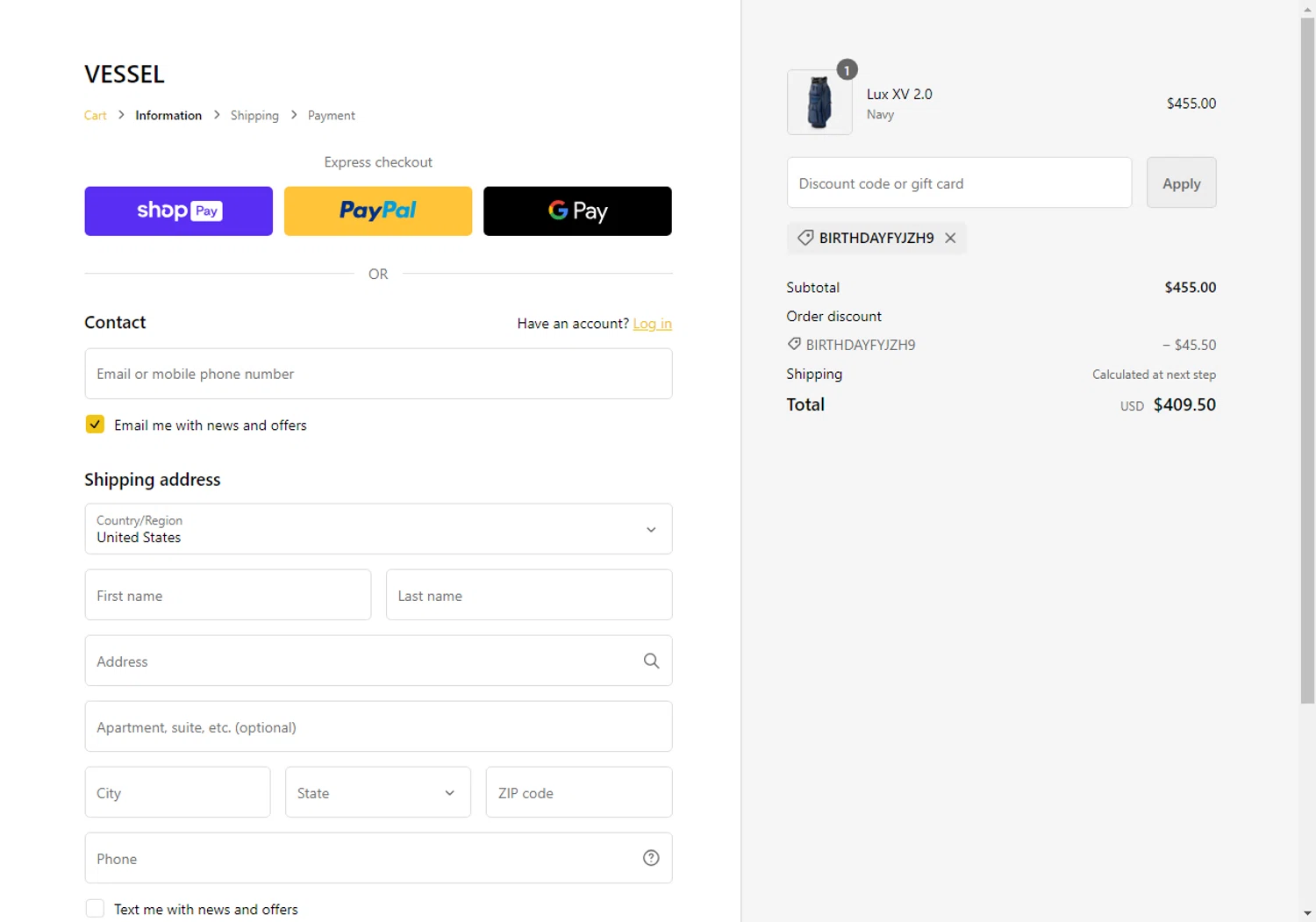 VESSEL Discount Codes 10 Off September 2024