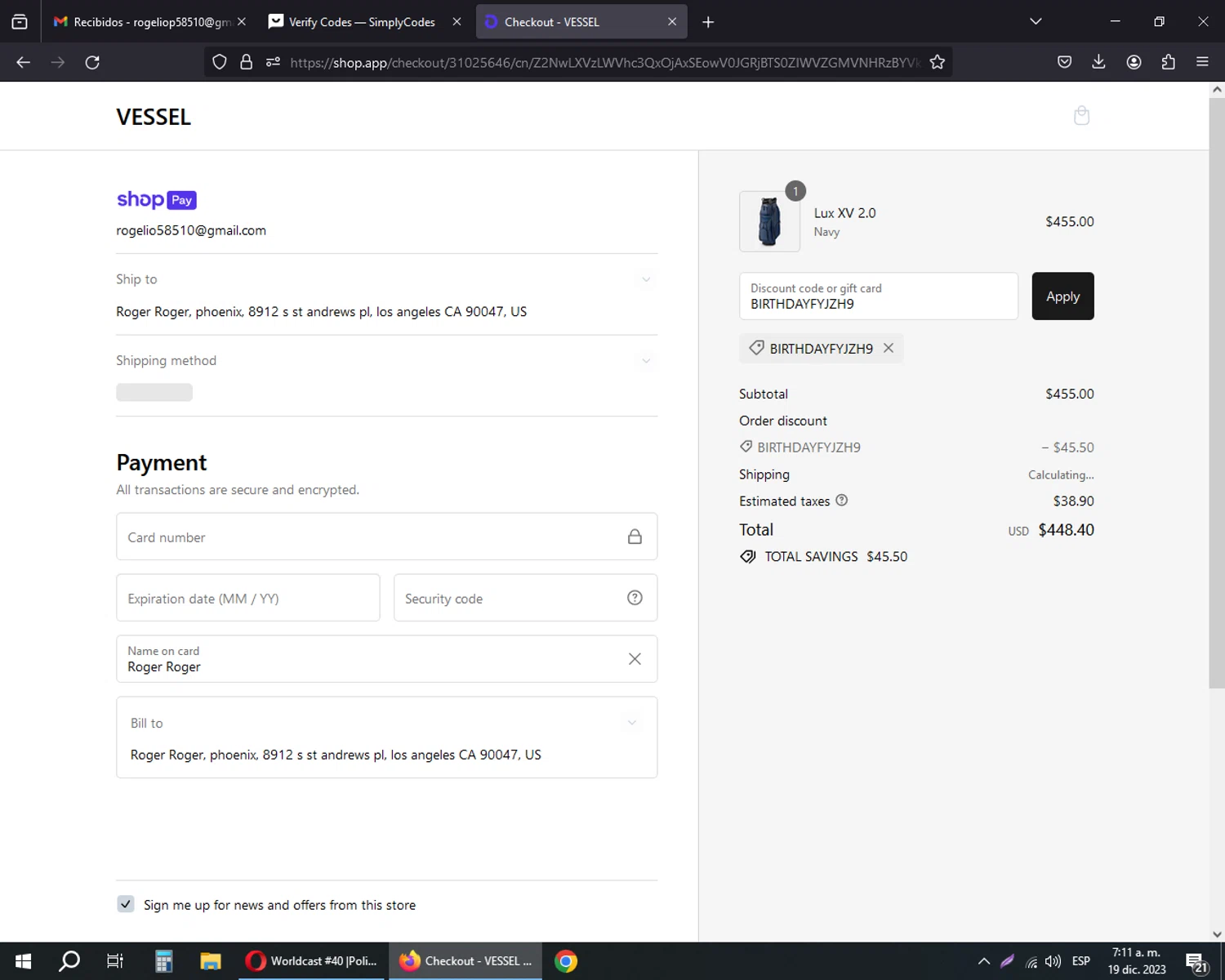 VESSEL Discount Codes 10 Off September 2024