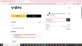 VGNITSHOW coupon verification screenshot