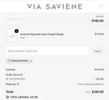 FREESHIPPING coupon verification screenshot