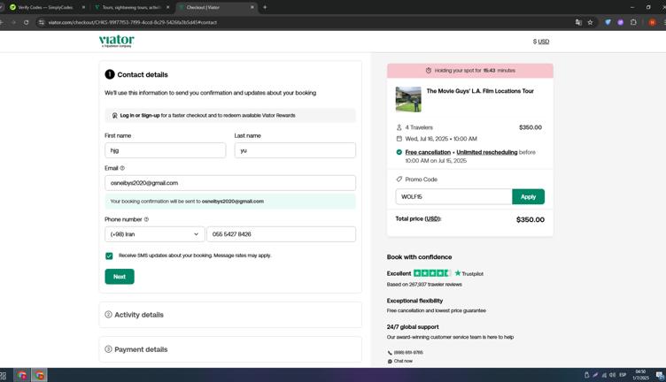 Viator Discount Codes - 10% Off (1 Verified) Oct 2025