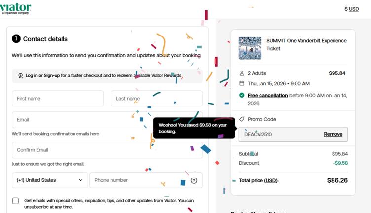 Viator Promo Codes - 10% Off (2 Verified) Dec 2025