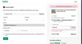 AMANDA15 coupon verification screenshot