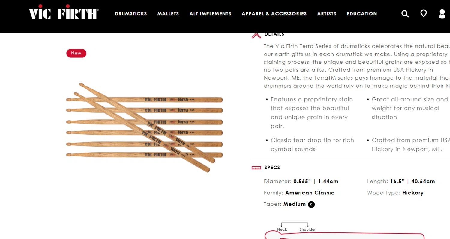 Vic Firth discount code screenshot showing code FREESHIPPING applied at Vic Firth checkout page. Uploaded by SimplyCodes community member ashe1986 on Jul 18, 2025