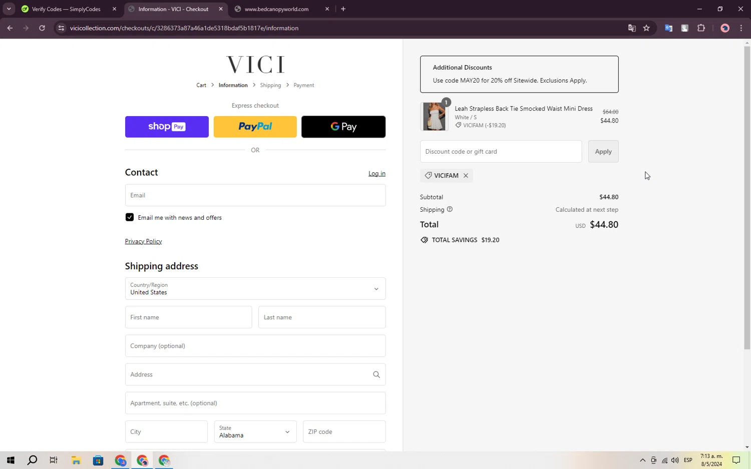 Vici Promo Codes 40 Off May 2024