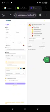 WELCOME15 coupon verification screenshot