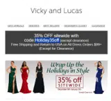 Holiday35off coupon verification screenshot