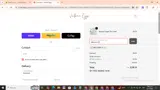 Welcome10 coupon verification screenshot