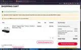 VP21CART10 coupon verification screenshot
