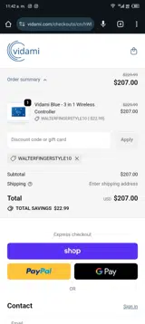 WalterFingerstyle10 coupon verification screenshot