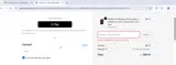 PLAY10 coupon verification screenshot