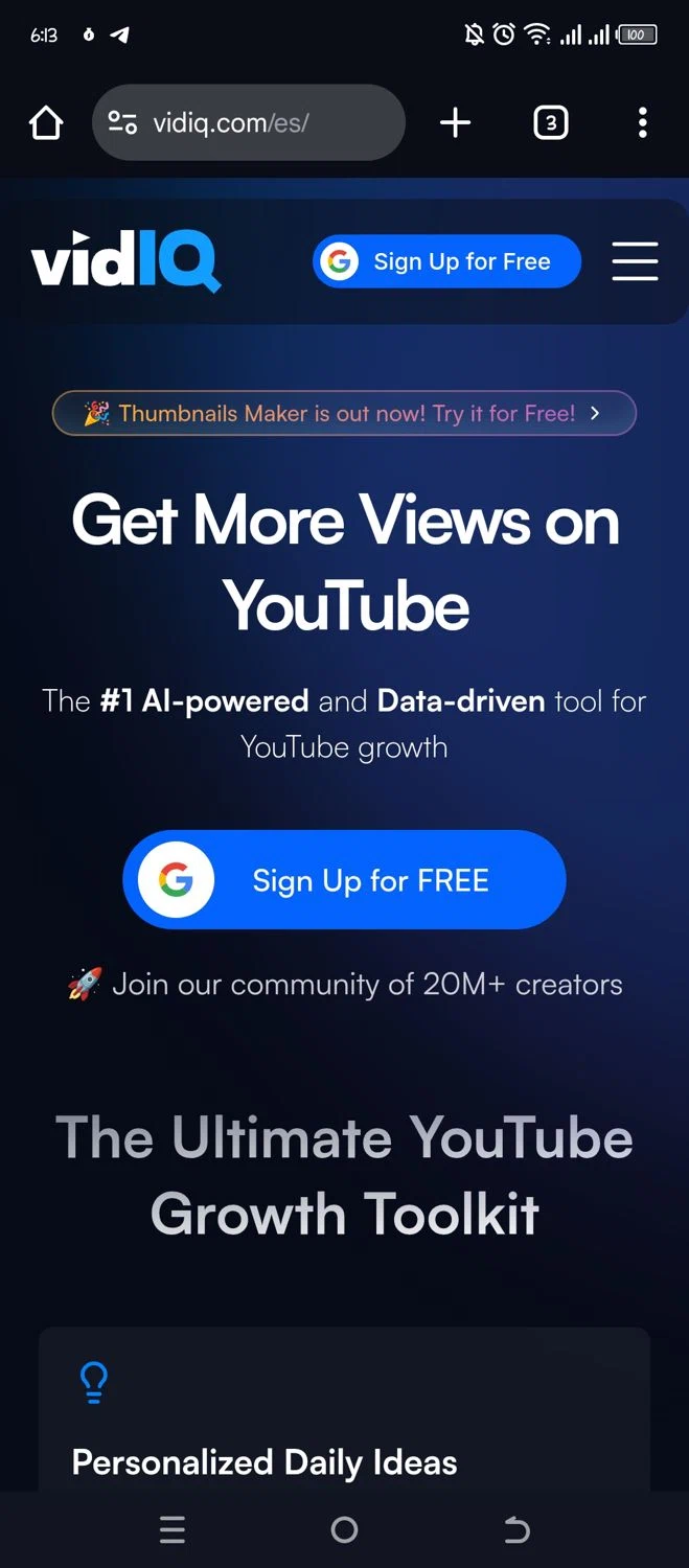 vidIQ promo code screenshot showing code TUBEMASTER applied at vidIQ checkout page. Uploaded by SimplyCodes community member Sheele_Icon on Apr 1, 2025