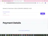 ANYC30 coupon verification screenshot