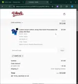 simply36 coupon verification screenshot