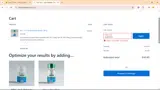 Vigor Peptides coupon verification screenshot
