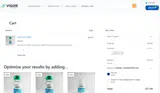 Vigor Peptides coupon verification screenshot