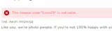 Viking Cruises coupon verification screenshot