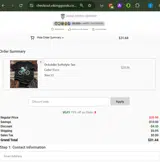 Viking Goods Company coupon verification screenshot