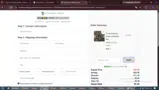 Viking Goods Company coupon verification screenshot