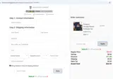 Viking Goods Company coupon verification screenshot