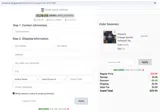 Viking Goods Company coupon verification screenshot