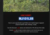 MJ101L88 coupon verification screenshot