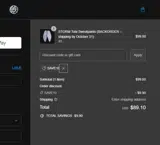 SAVE10 coupon verification screenshot