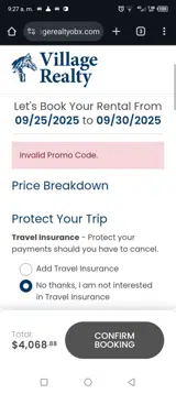 HD20 coupon verification screenshot