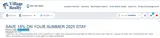 SUMMER2O25 coupon verification screenshot