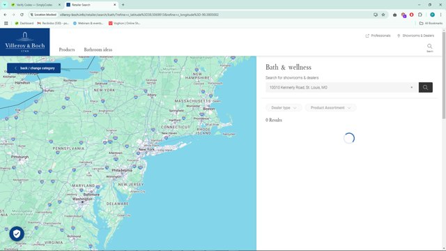 Villeroy & Boch checkout page showing Villeroy & Boch promo code box | Screenshot taken by SimplyCodes community member on Feb 1, 2025
