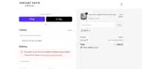 Vincent Faith coupon verification screenshot