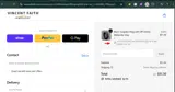 Vincent Faith coupon verification screenshot