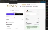 VINIA10 coupon verification screenshot