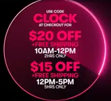 clock coupon verification screenshot