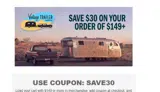 save30 coupon verification screenshot