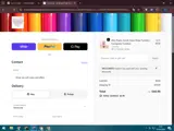 WELCOME10 coupon verification screenshot