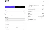 Vip Clothing Stores coupon verification screenshot