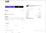 Vip Clothing Stores coupon verification screenshot
