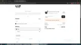 Vip Clothing Stores coupon verification screenshot