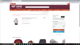 Virginia Tech Athletics coupon verification screenshot