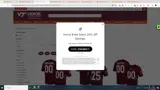 Virginia Tech Athletics coupon verification screenshot