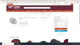 Virginia Tech Athletics coupon verification screenshot